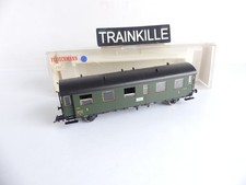 (2) 5071 F1 HO FLEISCHMANN VOITURE VOYAGEURS 1E CL SNCF TYPE BOITE A TONNERRE