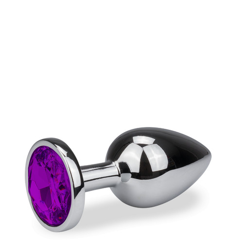 Plug métal bijou anal rosebud