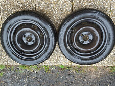 Roue complète 15" PEUGEOT 206 avec jante acier/tôle et pneu hiver/neige