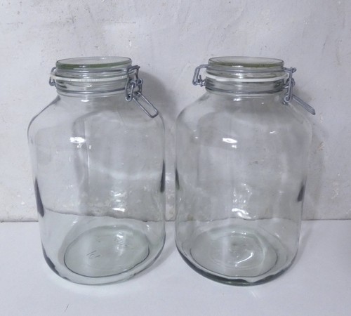 Lot bocaux verre 5 - lot,