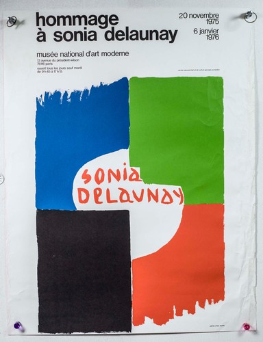 Affiche sonia delaunay - affiche,