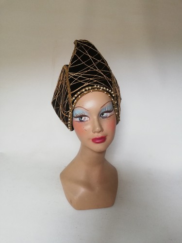 Chapeau médiéval carnaval - chapeau,