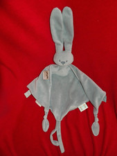 Doudou Plat Triangle Lapin Lapidou Vert NATTOU