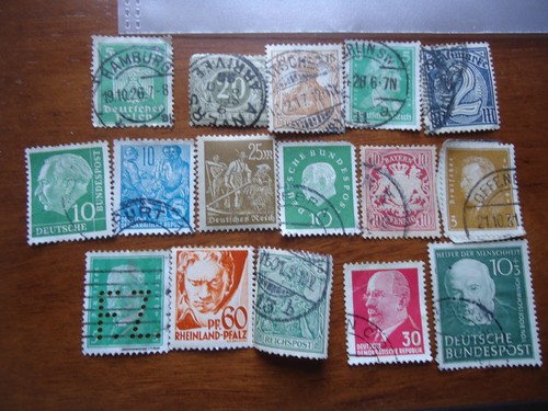 Lot divers timbres - divers, 16