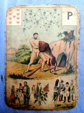 Ancienne carte de tarot