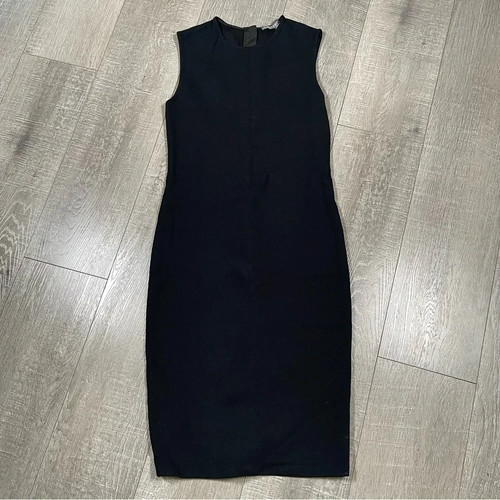Vince midi dress black - dress,