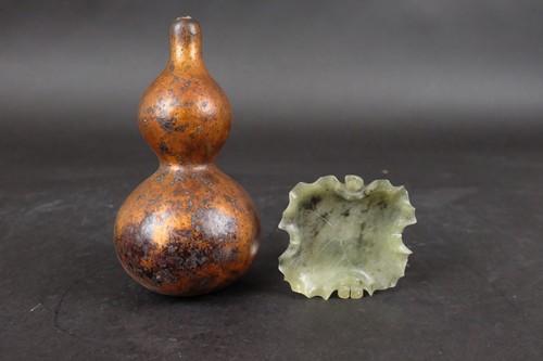 Ancien vase bouteille laque - ancien, en