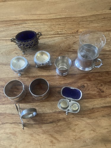 Lot objets en metal - de,