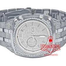 Mens white gold simulated - mens,