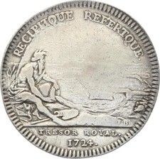 O3468 Jeton Louis XV Trésor