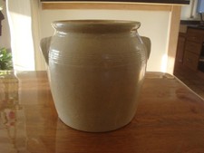 Ancien pot a graisse en grès