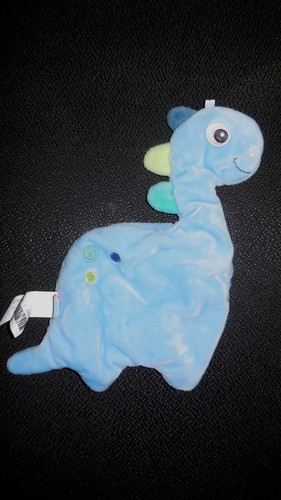 Doudou plat dinosaure dragon - doudou,