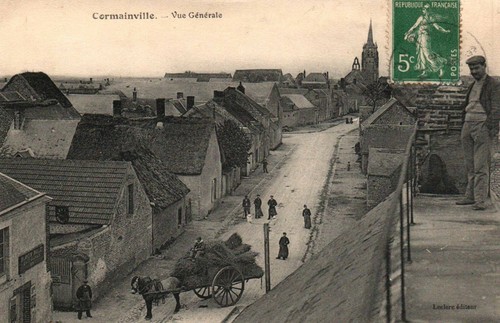 Cpa cormainville eure et - 28,