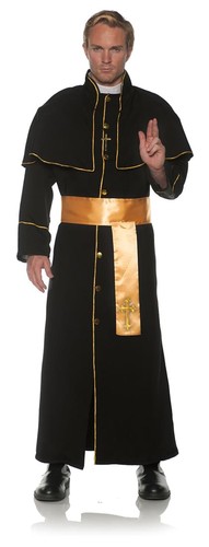 Costume prêtre adulte - prêtre,
