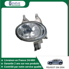 ?? PHARE ANTIBROUILLARD AVANT GAUCHE PEUGEOT 206 ➤6204T1 ♻️
