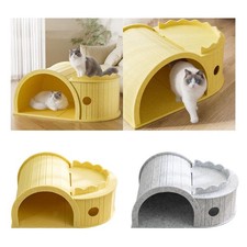 Maison de jeu en carton pour chat, grattoir pour chat, maison lapin, chaton,