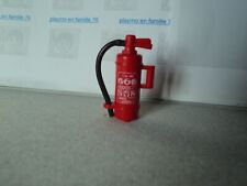 PLAYMOBIL vintage city life pompier extincteur manuel V3 avec tuyau