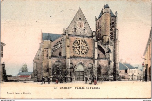 20021 cpa chambly façade - chambly,