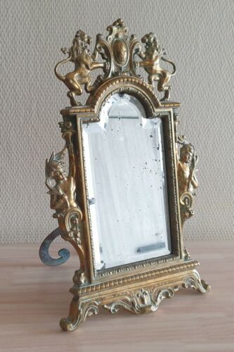 Ravissant miroir table en - miroir,