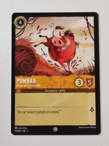 Lorcana pumba 204 fr 1 - lorcana, co