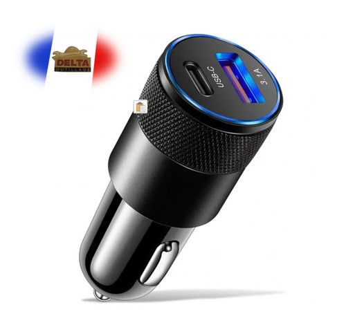 Chargeur usb voiture - chargeur,