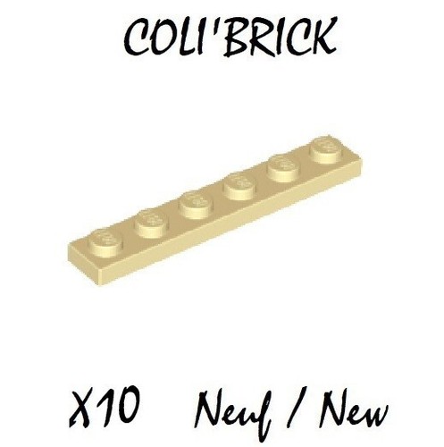 Lego 3666 10x plaque - 10x,