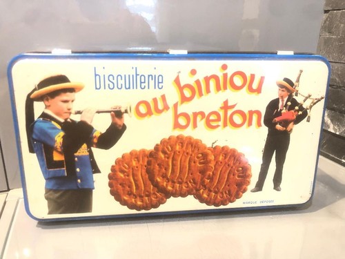Boîte ancienne métal - boîte,