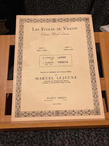 Vivaldi largo aubert presto - largo,