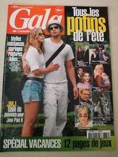 Magazine Gala n° 376 du 24 août 2000 - Brad Pitt /Jack Nicholson /Helen Fielding