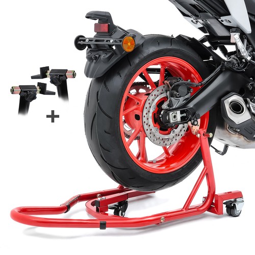 Béquille arrière range moto