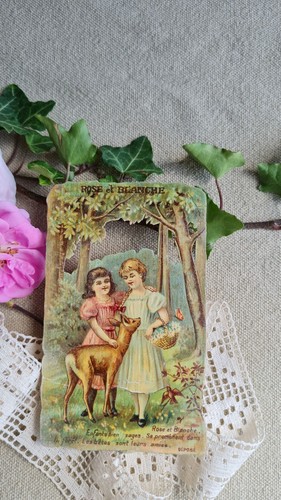 Ancienne carte chocolat - ancienne,