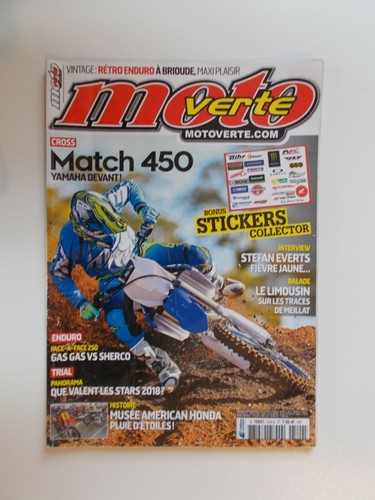 Moto verte 524 honda 450 - 524, crf