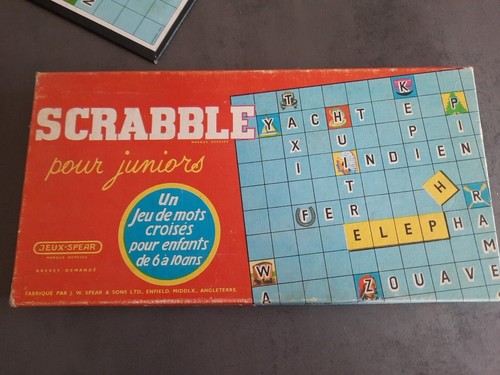 Jeu vintage scrabble - jeu,