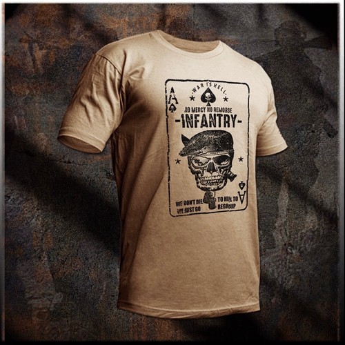 Infantry shirt military - infantry,