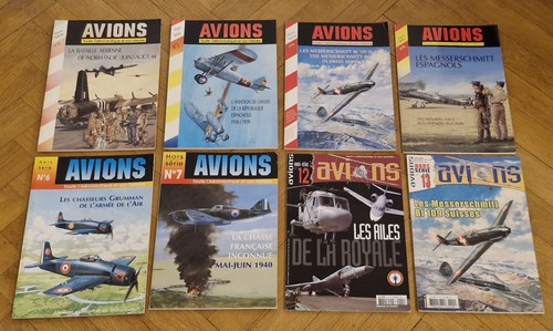 Lot revues avions hors - 7,