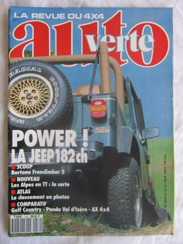 Auto verte 4x4 - n°, /jeep