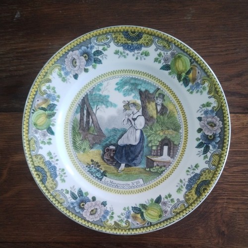 Assiette parlante porcelaine - parlante,