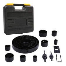 Scies Cloche 19 Pièces Scie Trépan 19~127mm Coffret de Scie Trépan pour la Co...