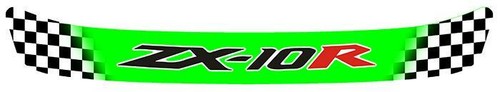Sticker visière casque
