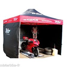 Tonnelle / Tente / Barnum De Paddock Bihr 3X3m Avec 3 Cloisons Amovibles + sac