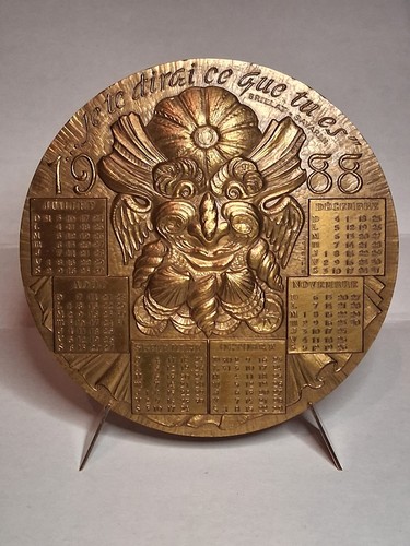 Médaille bronze florentin - médaille,