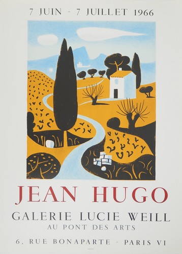 Jean hugo paysage de - jean,
