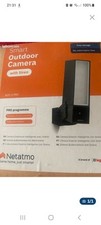 Camera Exterieure Intelligente Netatmo Wi-Fi Avec Sirène D Alarme Integrer