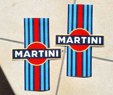 MARTINI RACING 2 gros  autocollant  Big Sticker bandes LANCIA PORSCHE vintage