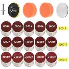 Kit de Polissage pour Phares de Voiture Rénovation Elimine les Rayures 20 PCS