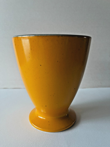 Vase céramique orange - orange, dans