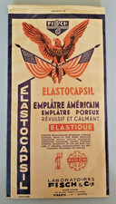 SACHET ELASTOCAPSIL - FISCH - EMPLATRE AMERICAIN - VINTAGE - LABORATOIRES