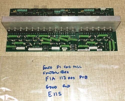 Emco cnc mill control - f1,