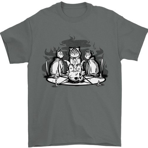 Shirt satanique chats - satanique,