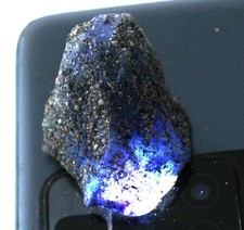 Saphir Bleu Brut Naturel